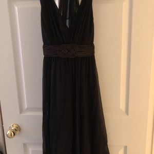 BCBG black formal dress